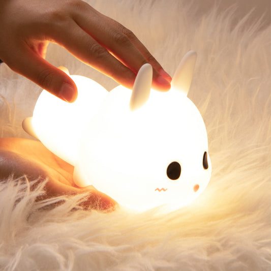 Cute Bunny silicone lamp