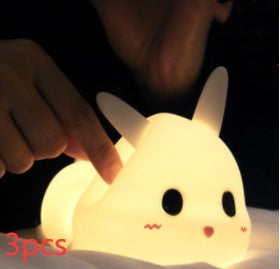 Cute Bunny silicone lamp