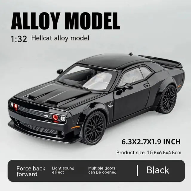 Dodge Challenger Hellcat Toy Car