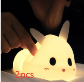 Cute Bunny silicone lamp